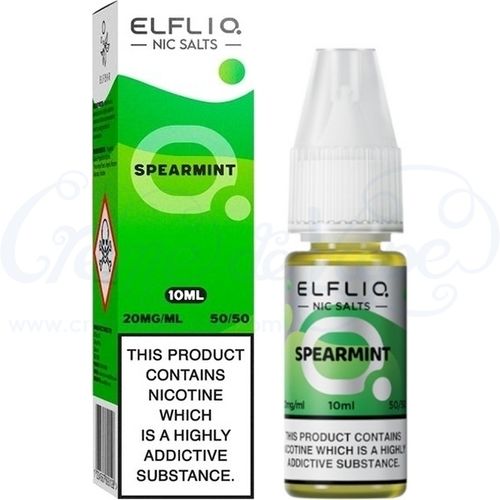 Spearmint ELFLIQ Nic Salts e-liquid by Elfbar