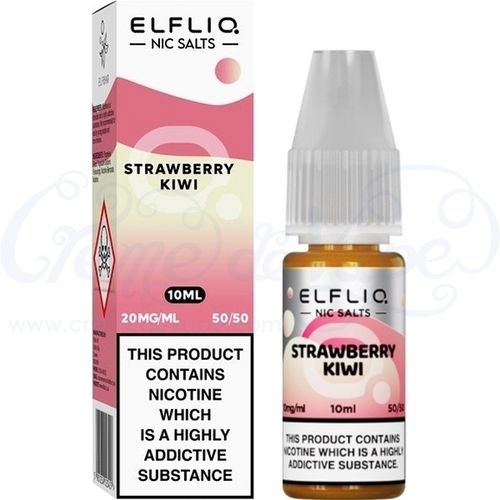 Strawberry Kiwi ELFLIQ Nic Salts e-liquid by Elfbar