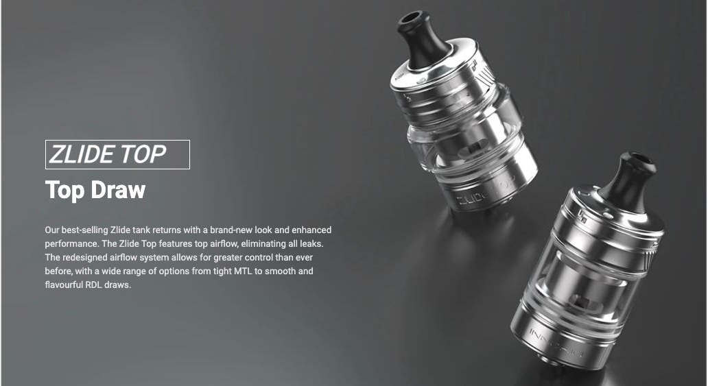 Innokin Coolfire Z60 / Zlide Top Tank Kit - Creme de Vape