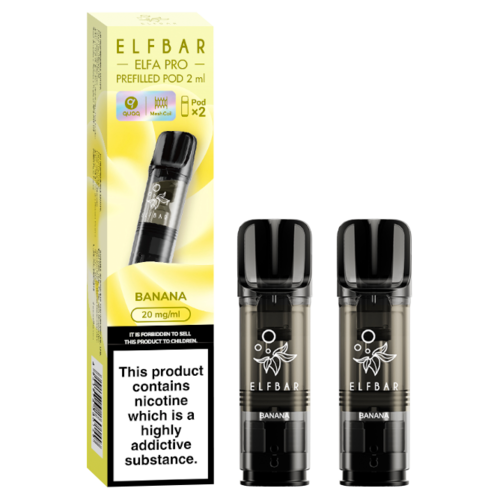 Banana Elf Bar ELFA Pro Pods - 2pk
