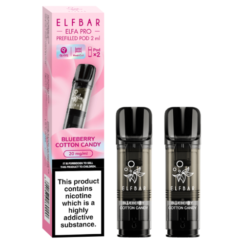 Blueberry Cloudd Elf Bar ELFA Pro Pods - 2pk