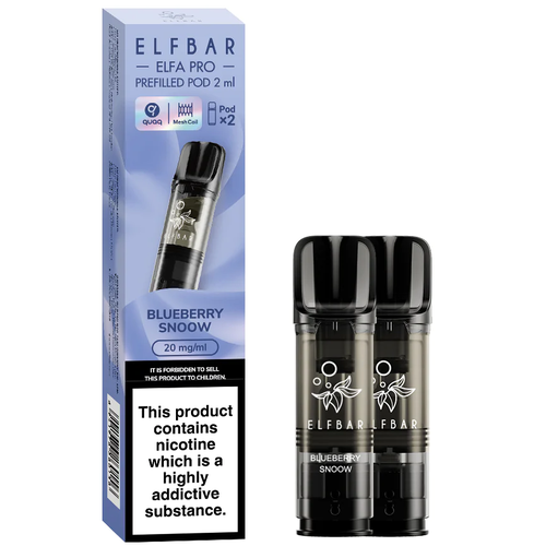 Blueberry Snoow Elf Bar ELFA Pro Pods - 2pk
