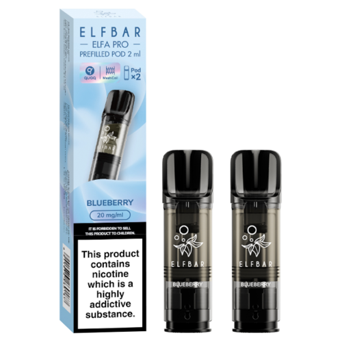 Blueberry Elf Bar ELFA Pro Pods - 2pk
