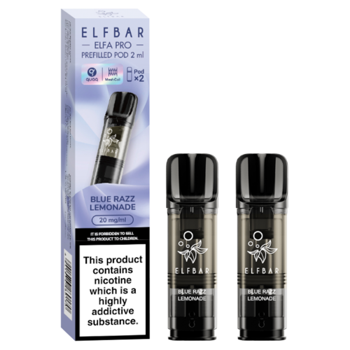 Blue Razz Lemonade Elf Bar ELFA Pro Pods - 2pk