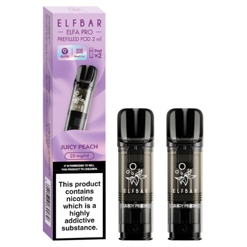 Peach Ice Elf Bar ELFA Pro Pods - 2pk
