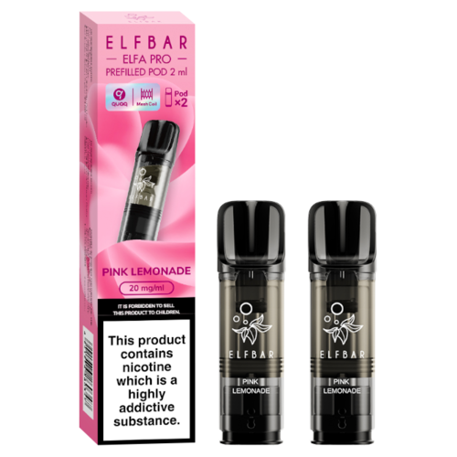 Pink Lemonade Elf Bar ELFA Pro Pods - 2pk