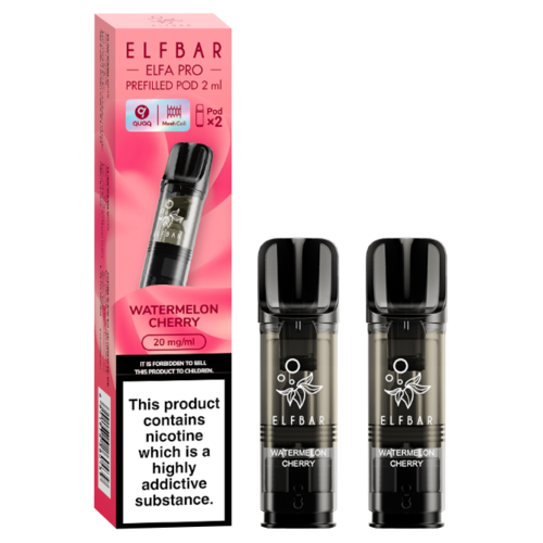Watermelon Cherry Elf Bar ELFA Pro Pods - 2pk