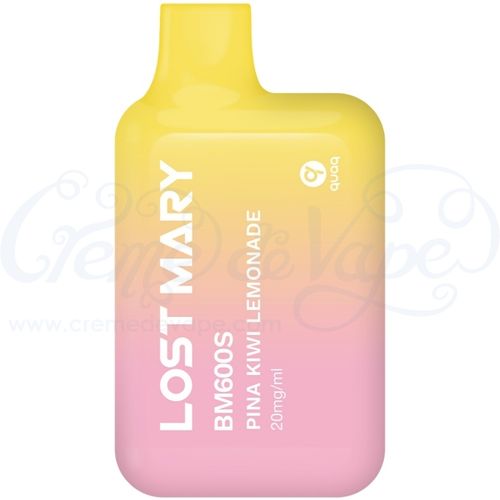 Pina Kiwi Lemonade Lost Mary BM600S Disposable