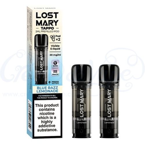 Blue Razz Lemonade Lost Mary Tappo Pods - 2pk