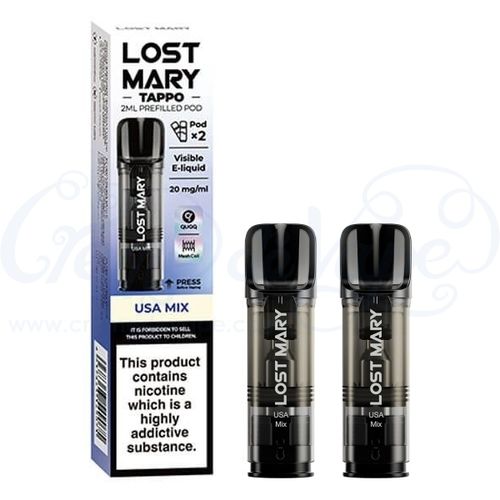 USA Mix Lost Mary Tappo Pods - 2pk
