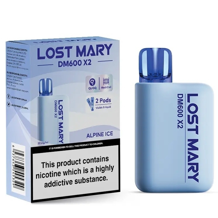 Lost Mary DM600 X2 Disposable Vape
