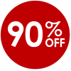 90% off