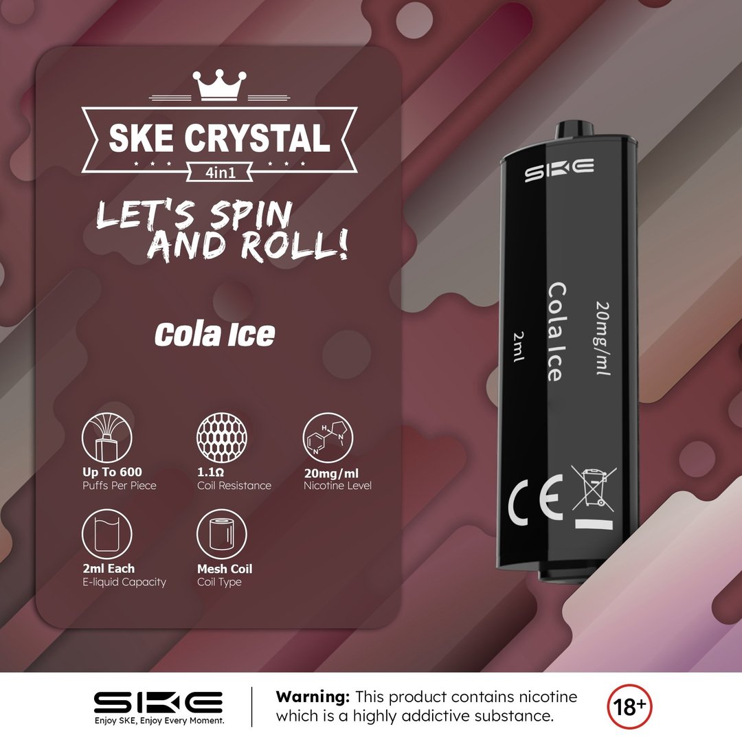 Ske Crystal 4in1 Prefilled Vape Pods Buy SKE Crystal 4in1 Prefilled Pod Vape  Kit