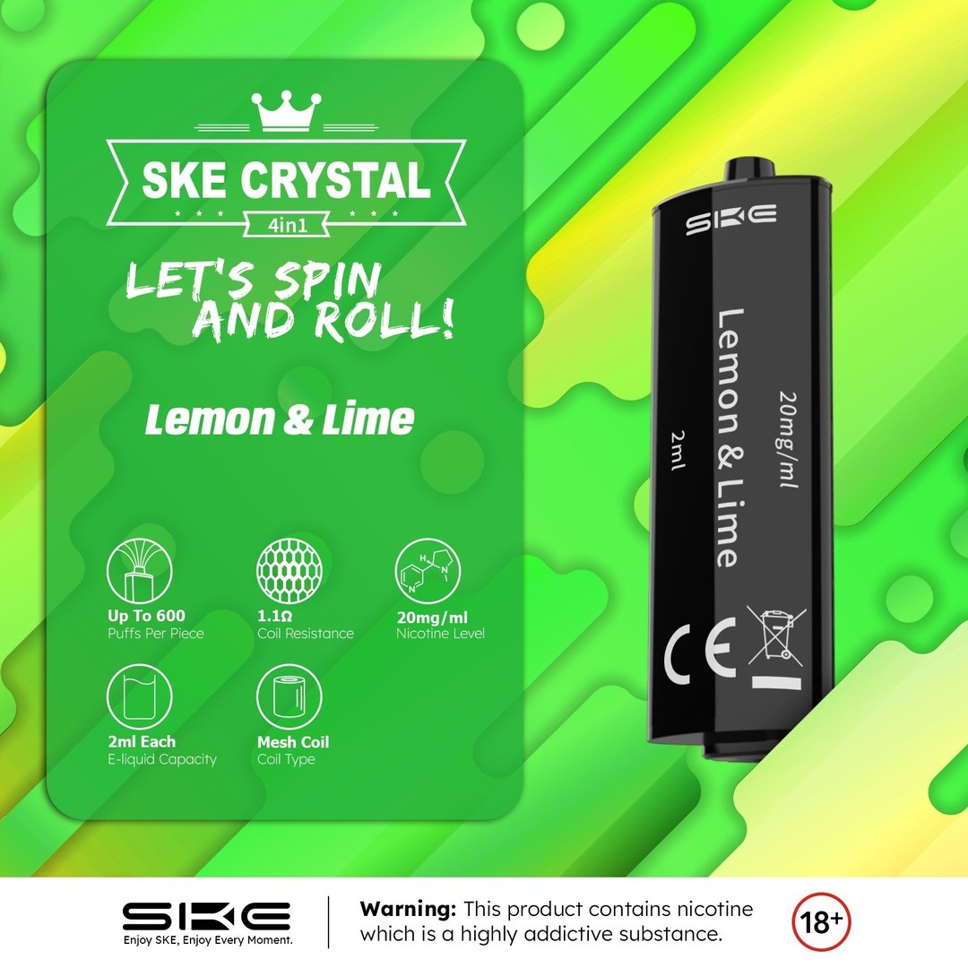 crystal 4 in 1 vape refills SKE Crystal 4-in-1 Pods