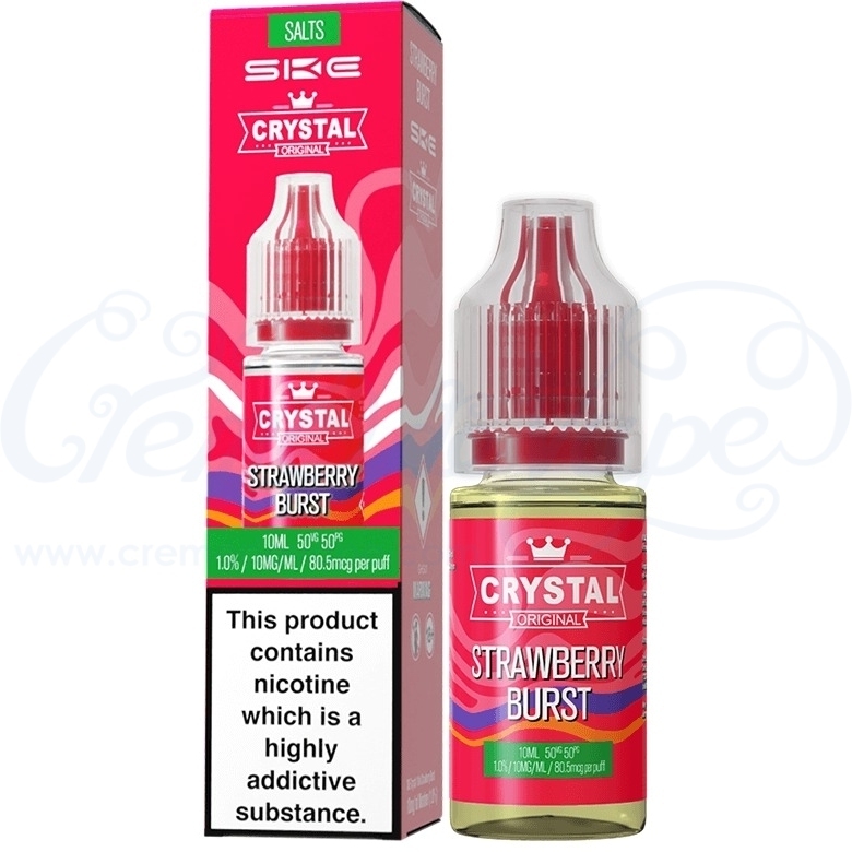 Strawberry Burst Crystal Bar e-liquid by SKE