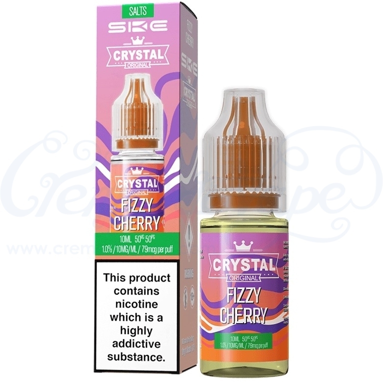 Fizzy Cherry Crystal Bar e-liquid by SKE - Creme de Vape
