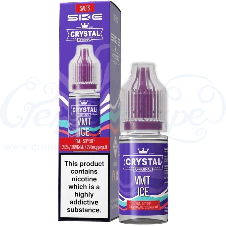 vape juice that tastes like crystal bars VMT Ice Crystal Bar e-liquid by SKE