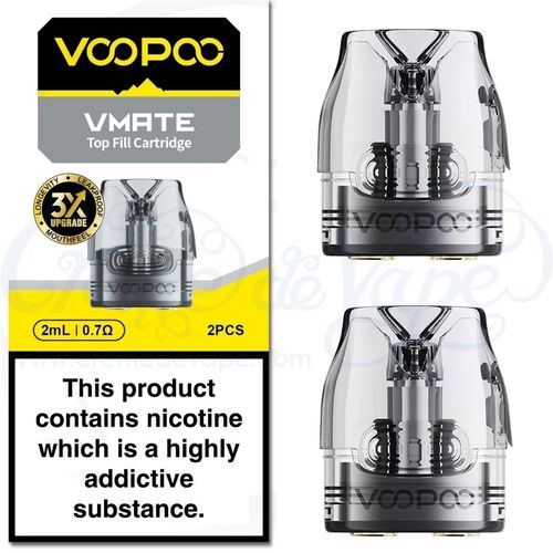 VooPoo VMATE Top Fill Coil Pods - 2pk