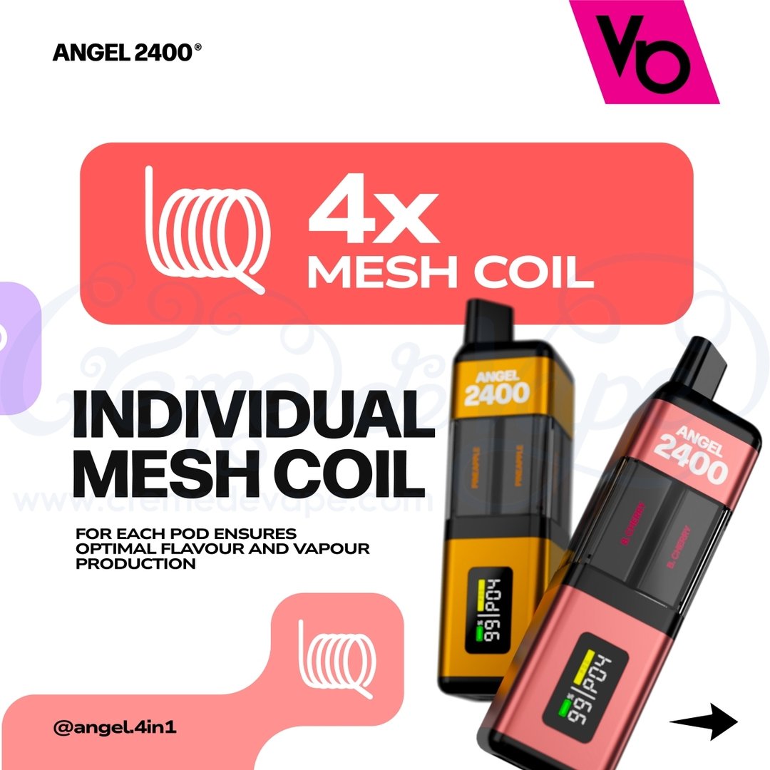 elfbar elfa kaufen ANGEL 2400 Puffs 4 in 1 Disposable Vape