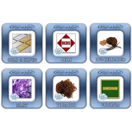 Tobacco Variety Pack (Reloaded) by Creme de Vape - 6x10ml
