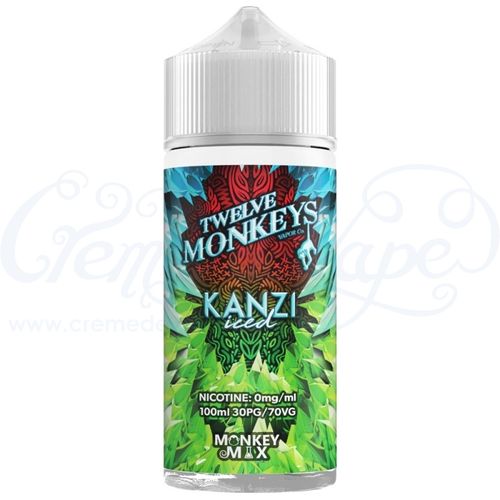 Kanzi Iced by Twelve Monkeys - 100ml Shortfill