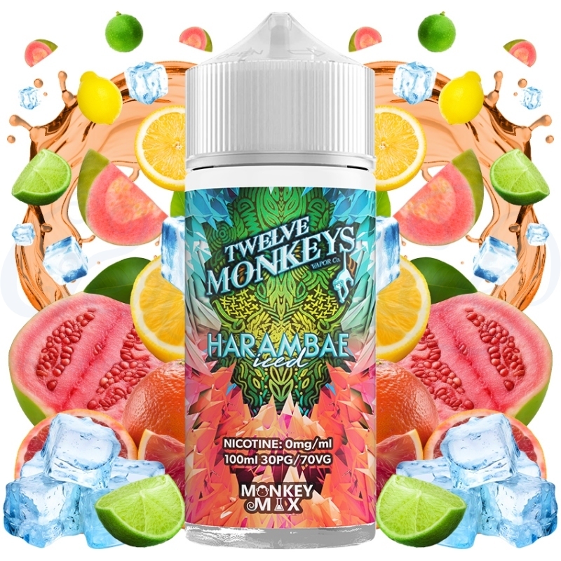 Harambae Iced by Twelve Monkeys - 100ml Shortfill