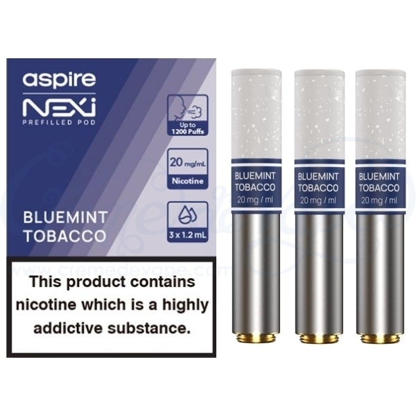 Aspire NEXI one pre-filled cartridges - 3pk
