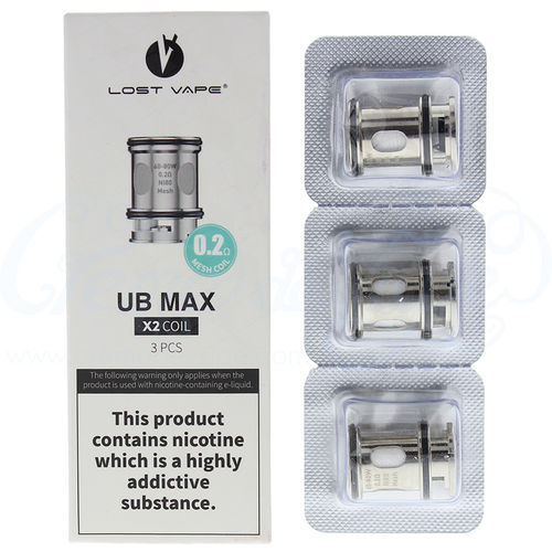 Lost Vape UB MAX Coils - 3pk