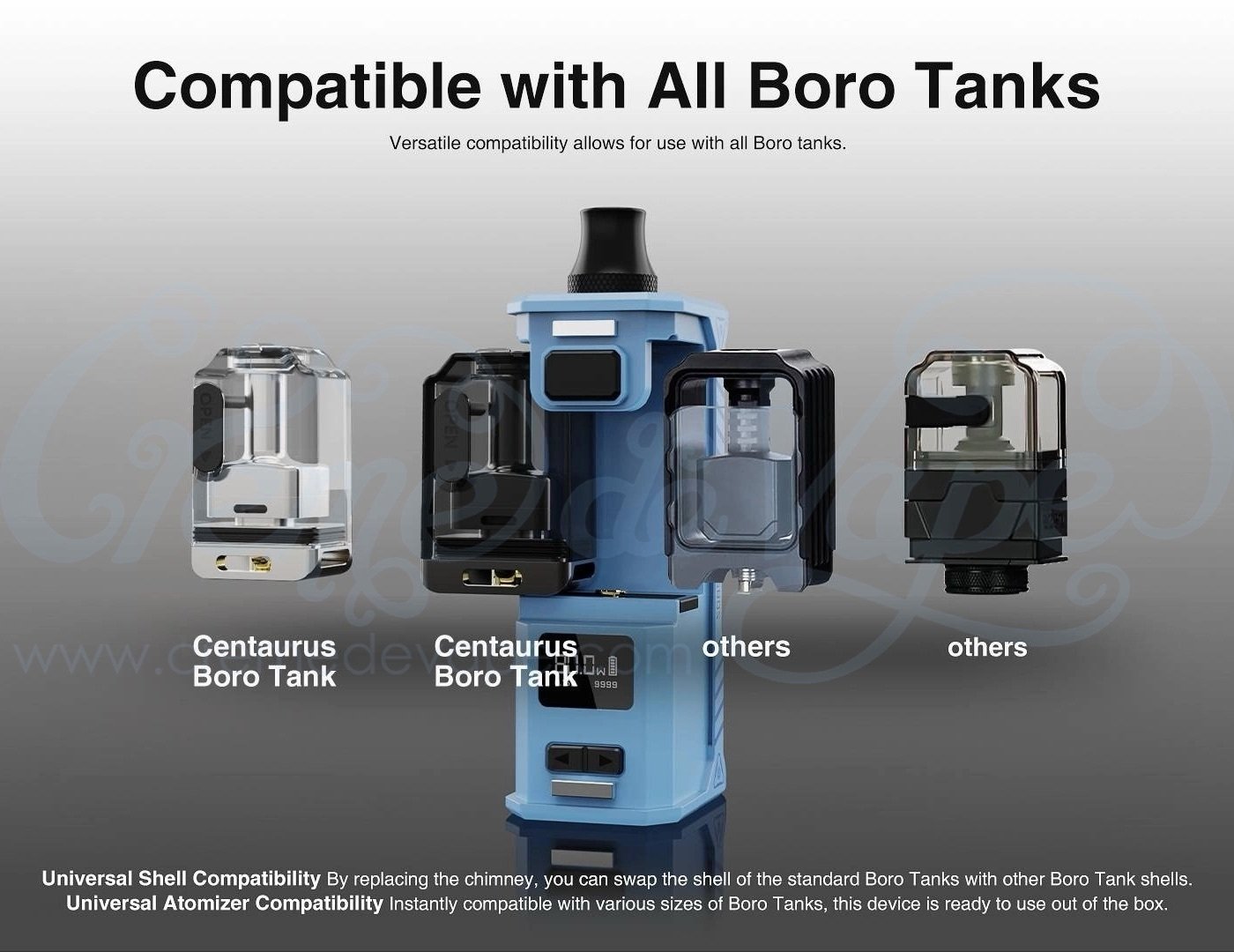 Lost Vape Centaurus G80 AIO Boro/Pod Kit - Creme de Vape