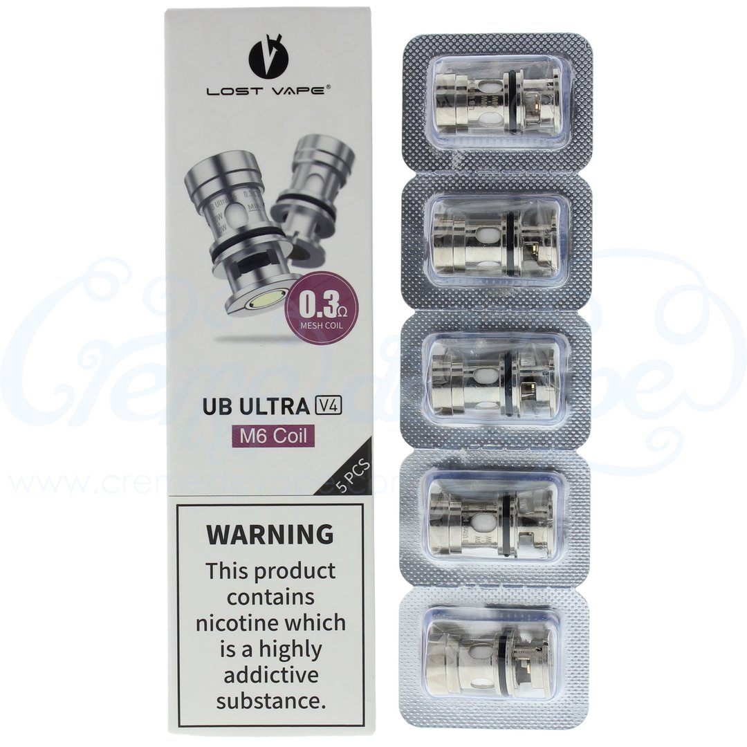 Lost Vape UB Ultra V4 Coils - 5pk - Creme de Vape