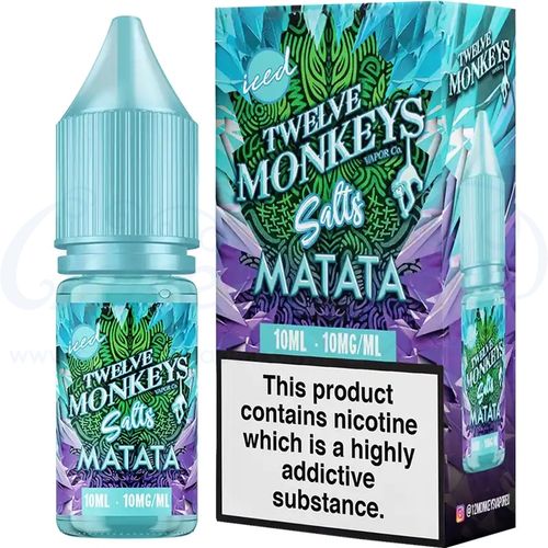 Matata Iced Nic Salt by Twelve Monkeys - 10ml