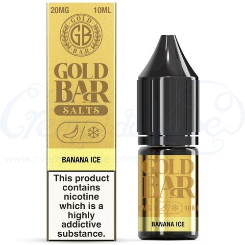 Banana Ice Nic Salt e-liquid by Gold Bar