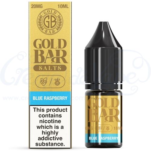 Blue Raspberry Nic Salt e-liquid by Gold Bar