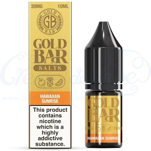 Hawaiian Sunrise Nic Salt e-liquid by Gold Bar
