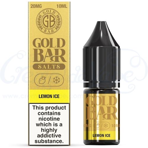 Lemon Ice Nic Salt e-liquid by Gold Bar