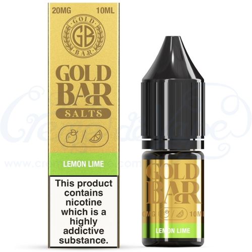 Lemon Lime Nic Salt e-liquid by Gold Bar