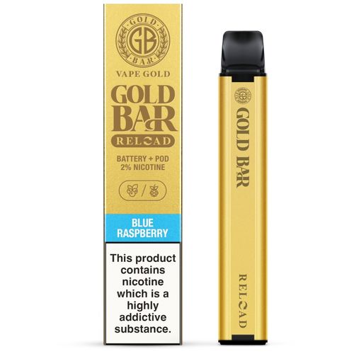 Blue Raspberry Gold Bar Reload Kit