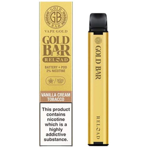 Vanilla Cream Tobacco Gold Bar Reload Kit