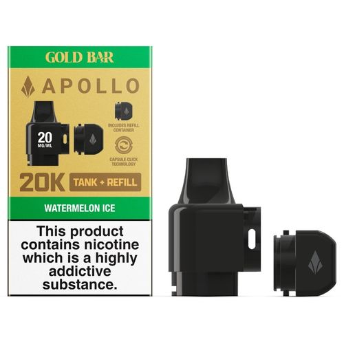 Watermelon Ice Gold Bar Apollo 7ml Refill Pack
