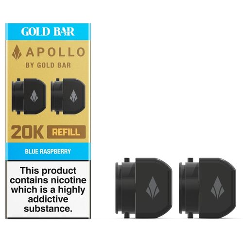 Blue Raspberry Gold Bar Apollo 10ml Refill Pack