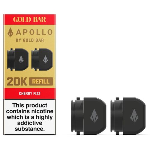 Cherry Fizz Gold Bar Apollo 10ml Refill Pack