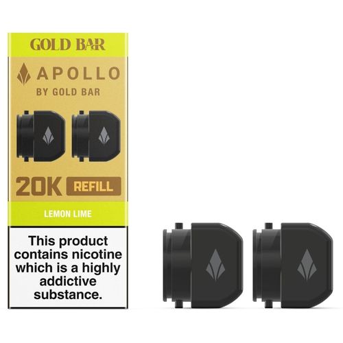 Lemon Lime Gold Bar Apollo 10ml Refill Pack