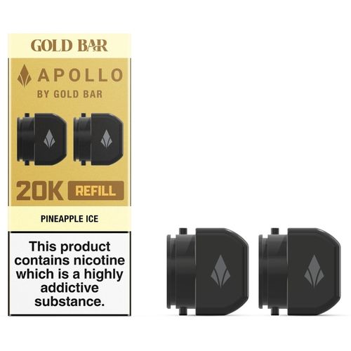 Pineapple Ice Gold Bar Apollo 10ml Refill Pack