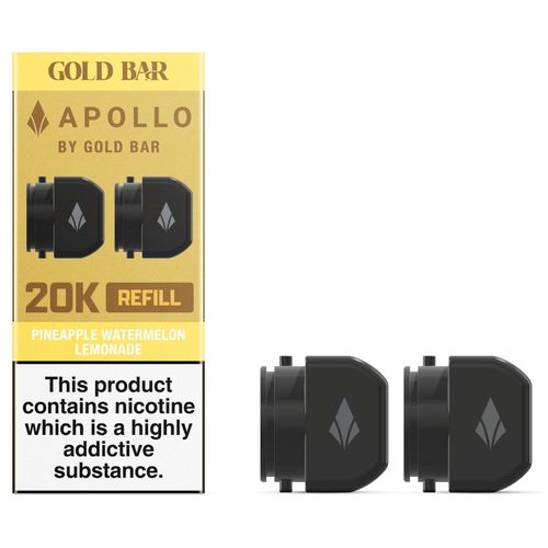 Pineapple Watermelon Lemonade Gold Bar Apollo 10ml Refill Pack