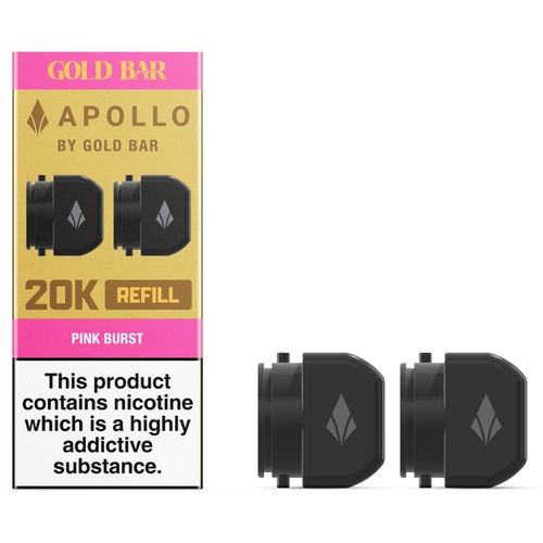 Pink Burst Apollo Gold Bar Apollo 10ml Refill Pack