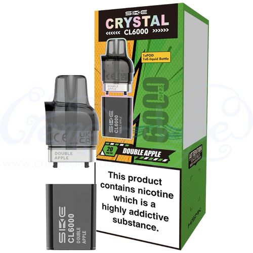 Double Apple SKE Crystal CL6000 Refill Pack