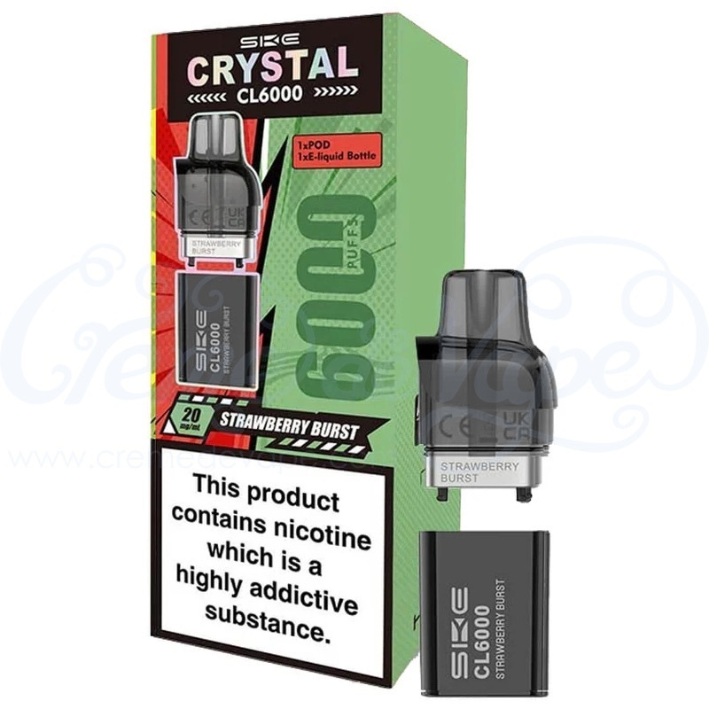 SKE Crystal CL6000 Pre-filled 12ml refill pack
