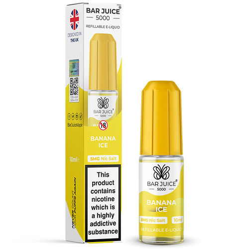 Banana Ice - 5mg - Bar Juice 5000 e-liquid