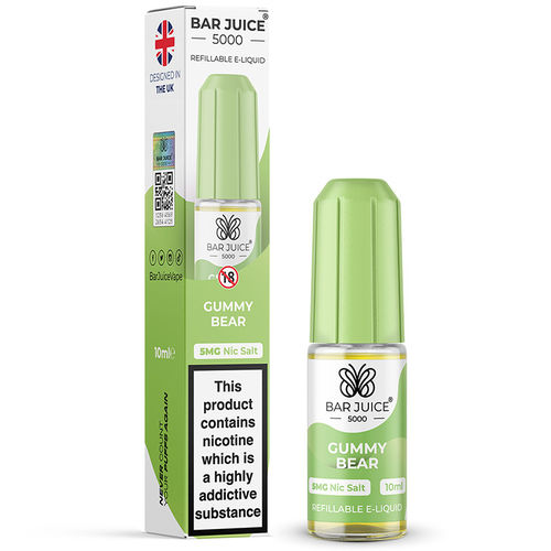 Gummy Bear - 5mg - Bar Juice 5000 e-liquid
