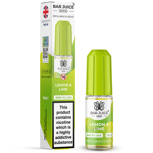 Lemon &amp; Lime - 5mg - Bar Juice 5000 e-liquid